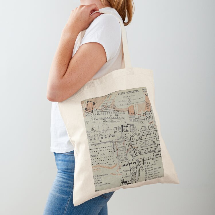 Vintage Fashion Forum - Vintage Map of The Roman Forum