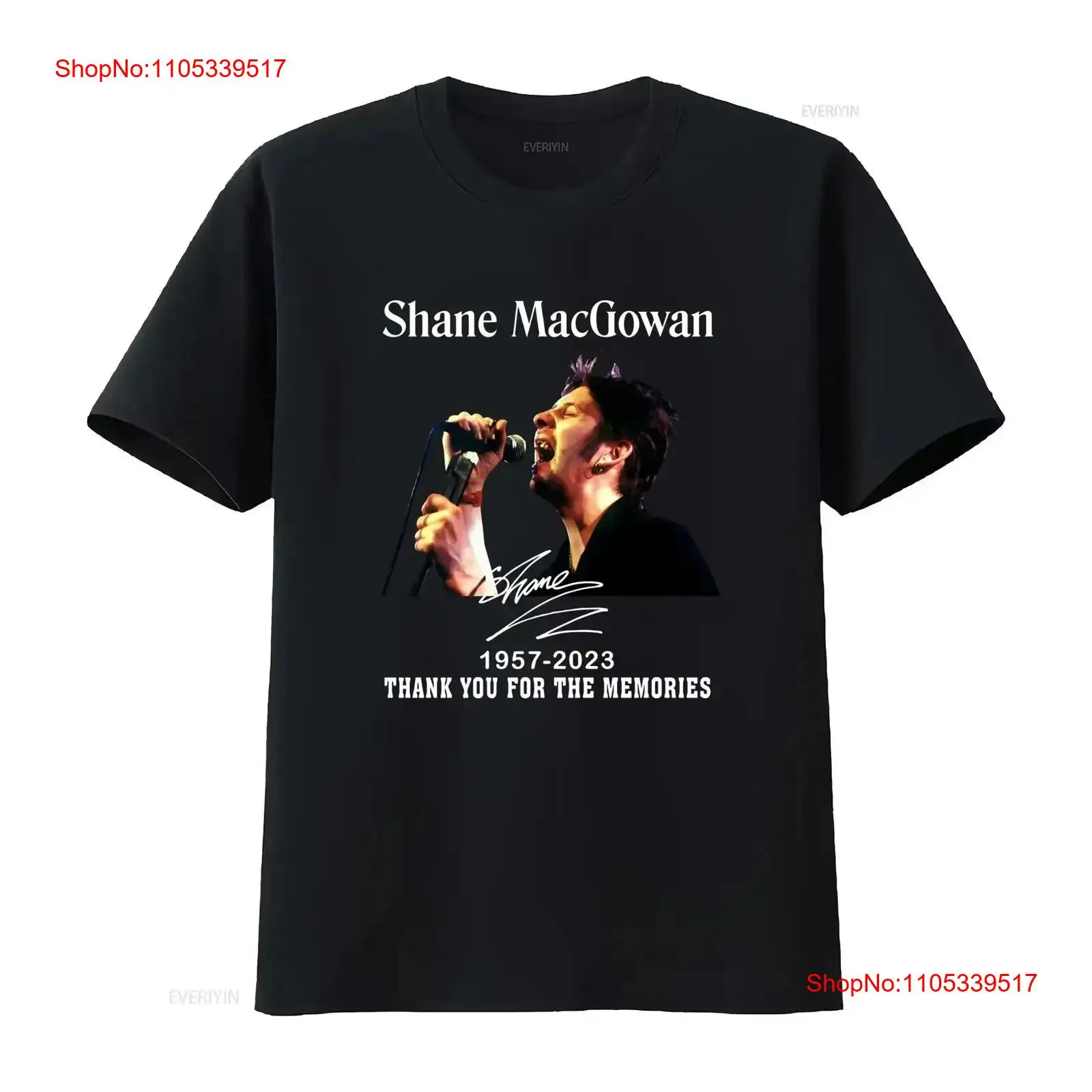 Vintage Fashion News - New Rare Shane MacGowan lyrics shirt
