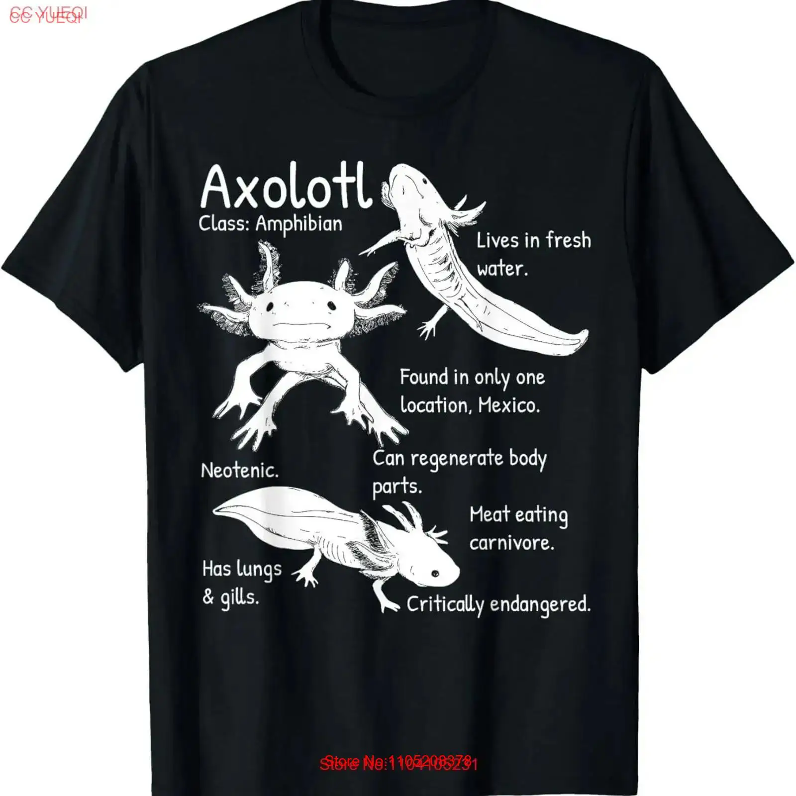 Vintage Fashion Illustrations - Axolotl Facts Species Types Endangered Animals