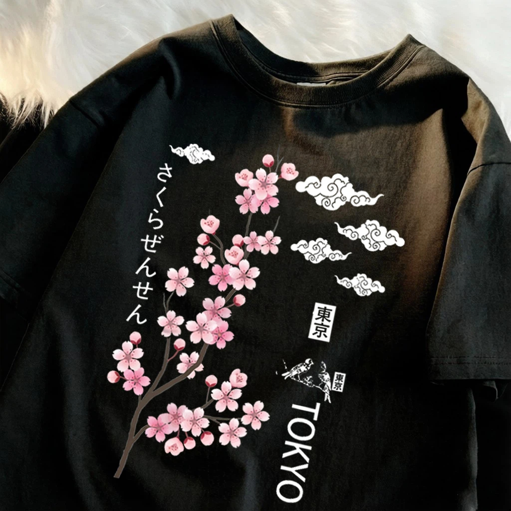 Vintage Fashion Tokyo - Tokyo Print T-Shirt for Women Summer