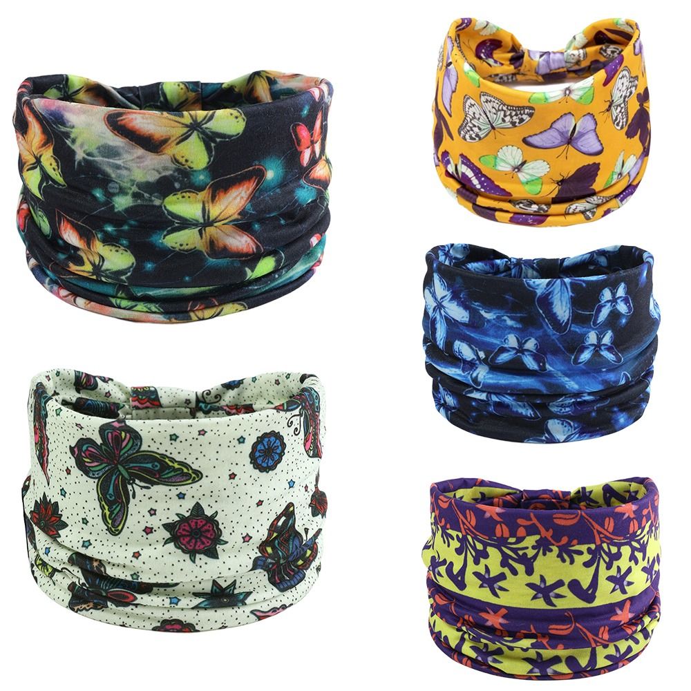 Vintage Fashion Show - Fashion Bohemian Butterfly Yoga Sport Headband