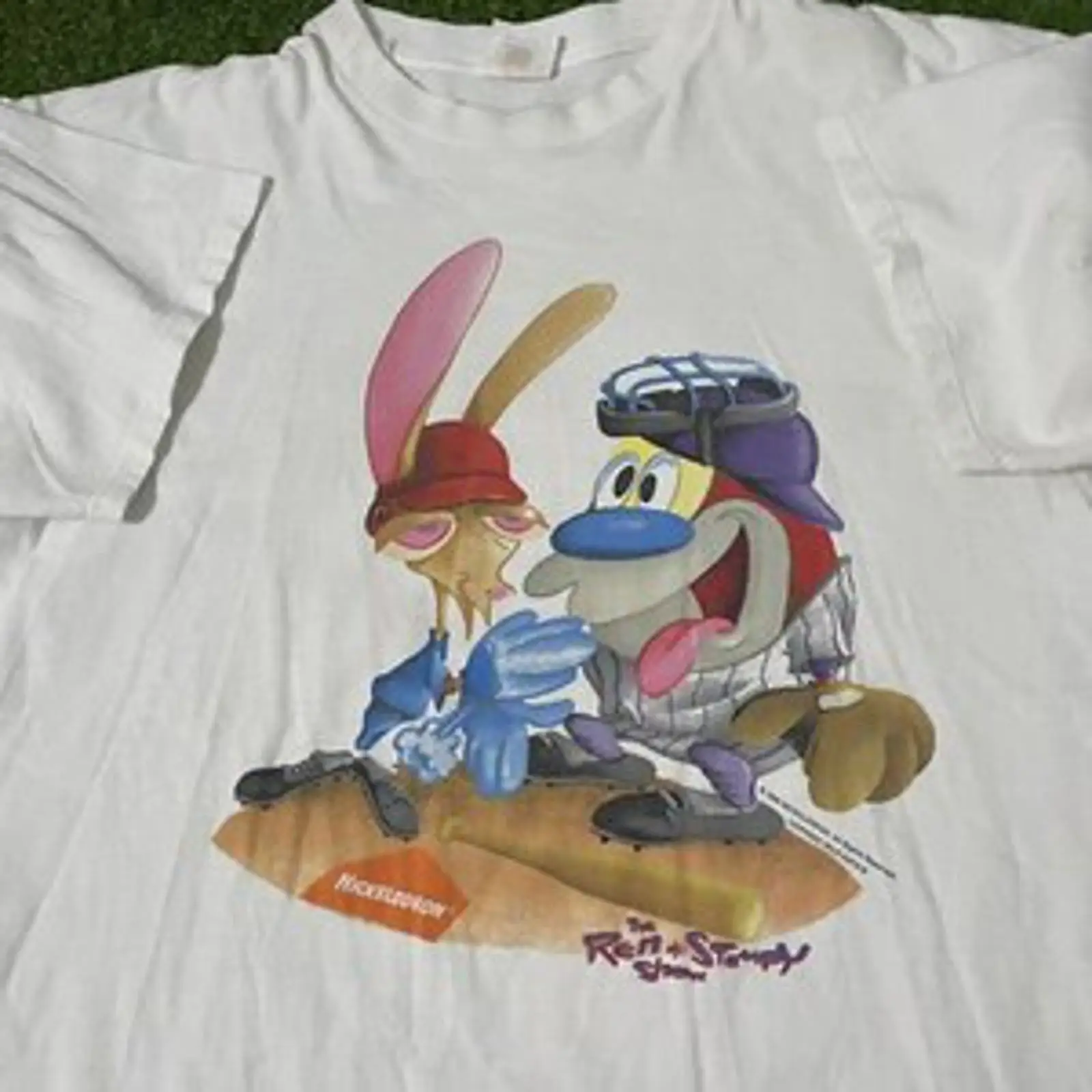 Camiseta The Ren and Stimpy Sh - Vintage Fashion Show ulasan dan harga