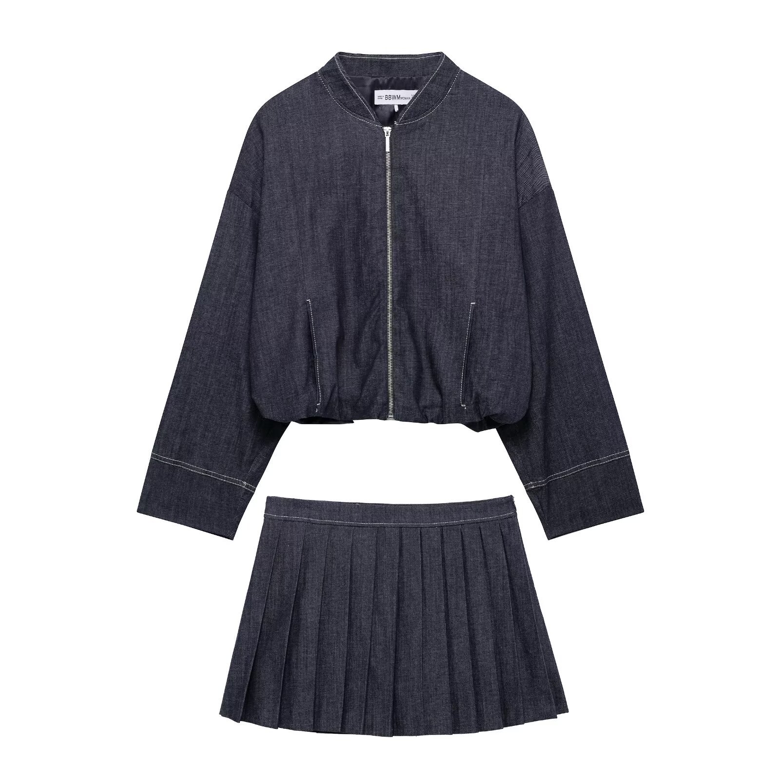 Casual Vintage Denim Loose Wom - Vintage Fashion Jacket ulasan dan harga