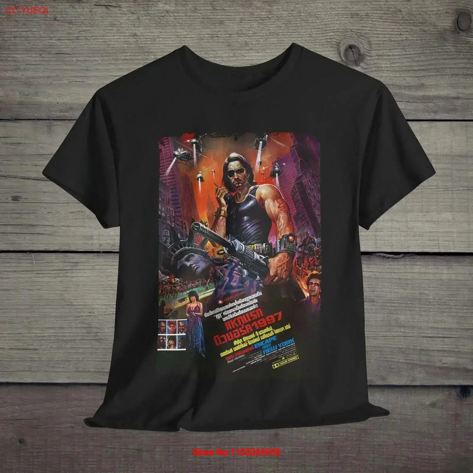 Escape From New York Retro T S - Vintage Fashion York ulasan dan harga