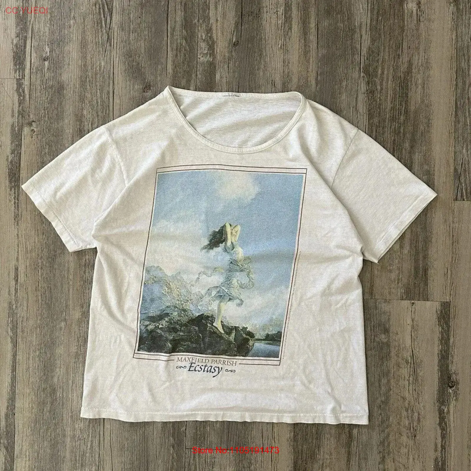 Vintage 1994 Maxfield Parrish  - Vintage Fashion Art ulasan dan harga