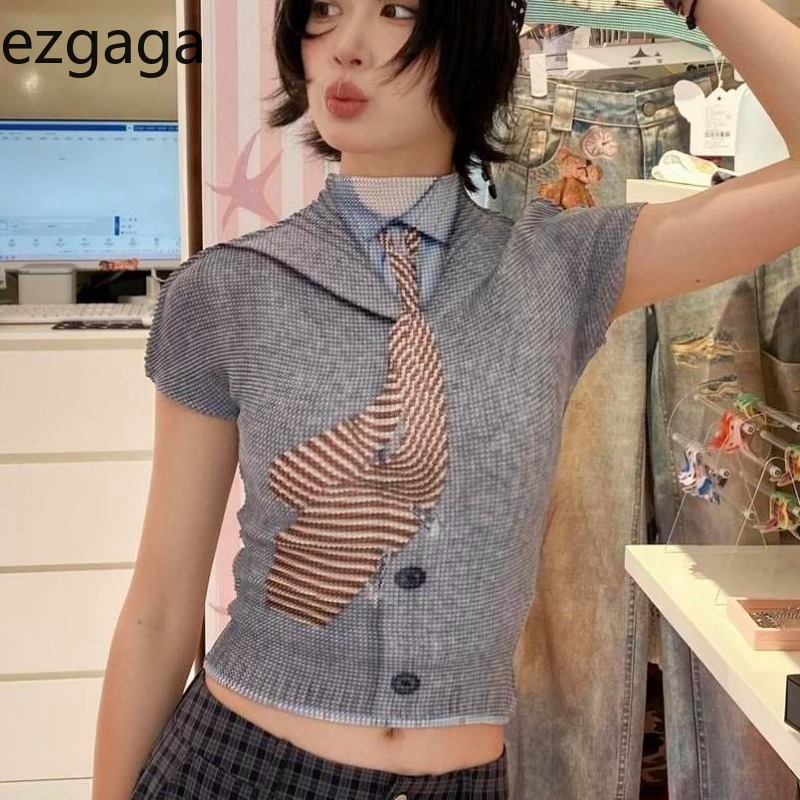Ezgaga T Shirts Women Tie Dye  - Tie Dye Shirt Vintage ulasan dan harga
