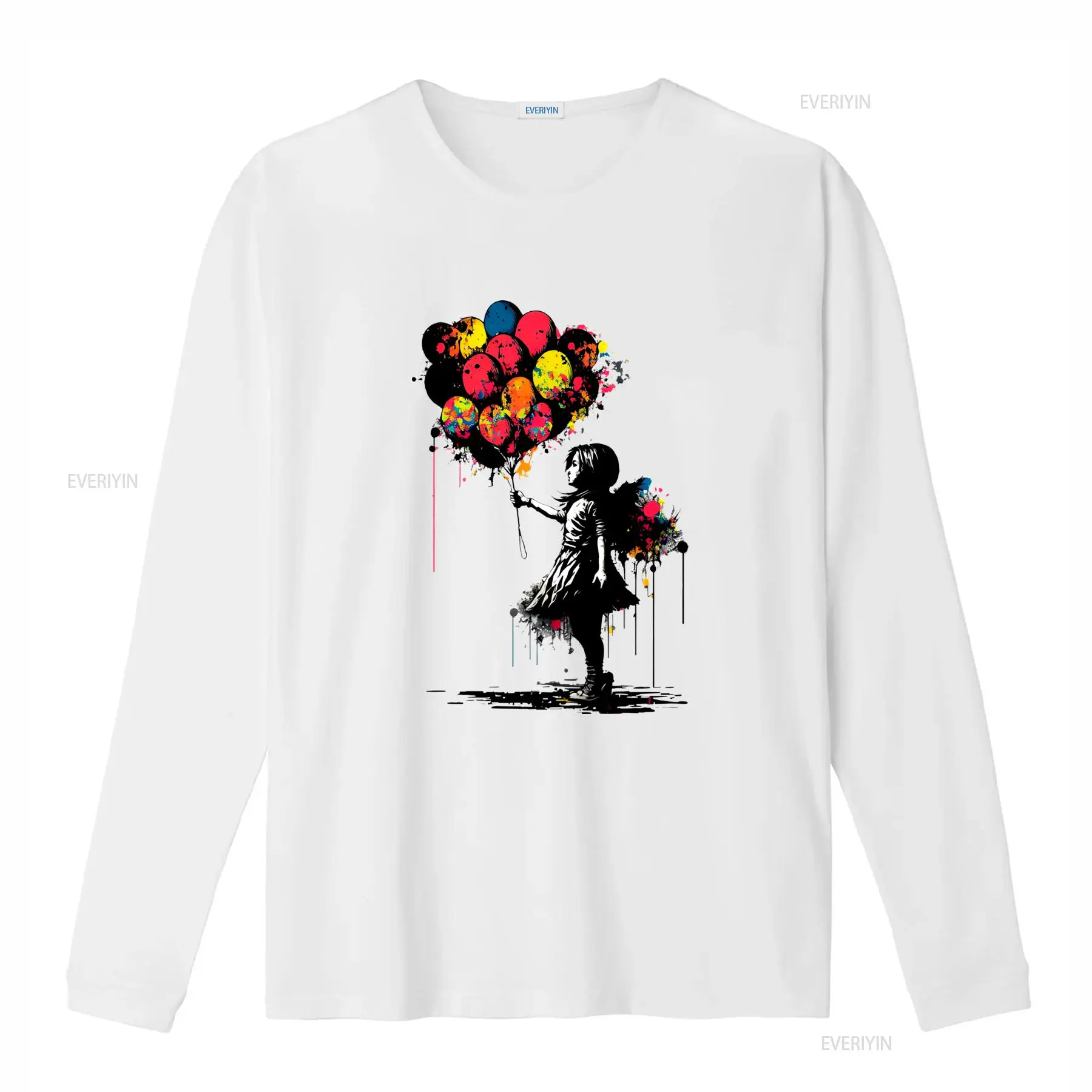Banksy Peace T Shirt Balloon G - Vintage Fashion Art ulasan dan harga