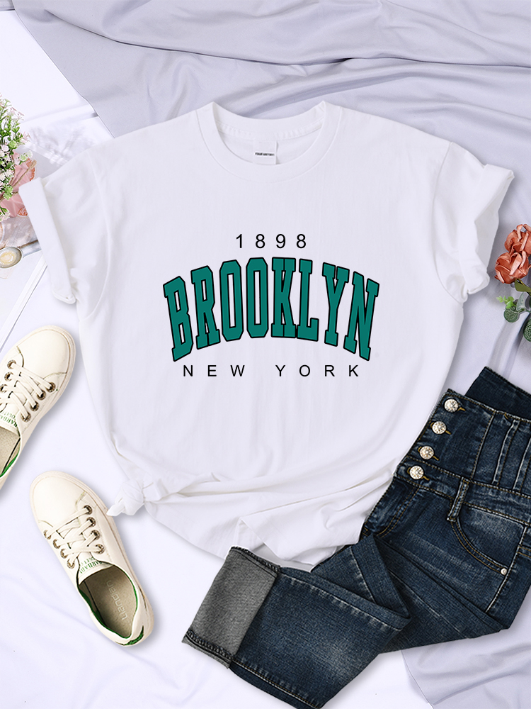 1898 Brooklyn New York Print W - Vintage Fashion York ulasan dan harga