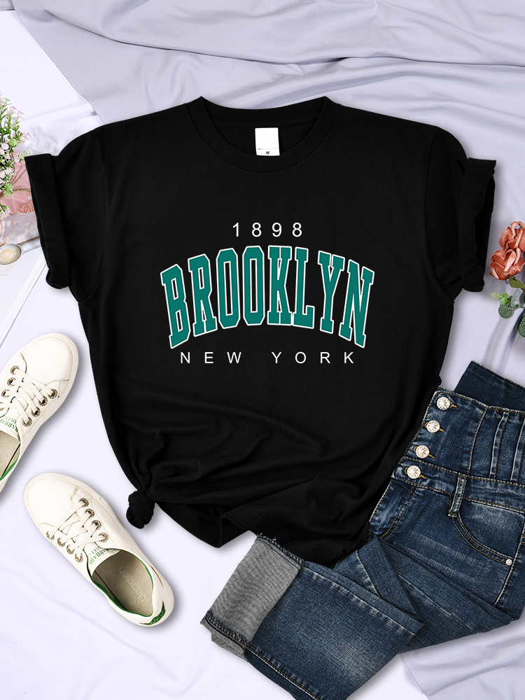 1898 Brooklyn New York Print W - Vintage Fashion York ulasan dan harga
