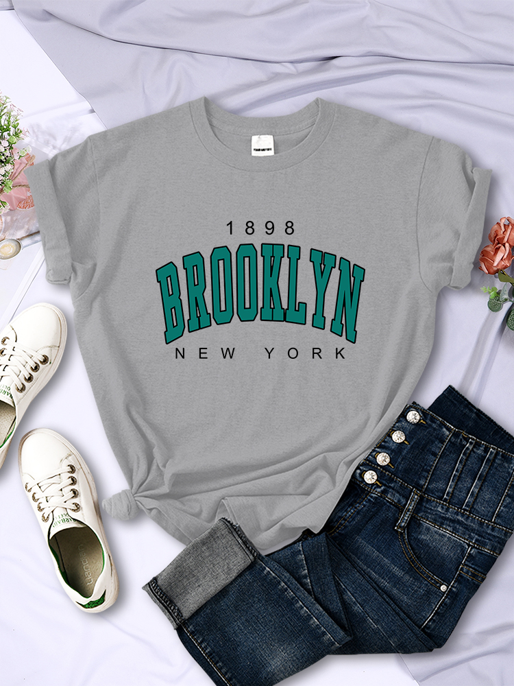 1898 Brooklyn New York Print W - Vintage Fashion York ulasan dan harga