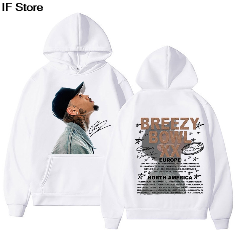 Rapper Chris Brown Breezy Bowl - Vintage Fashion Pop Up ulasan dan harga