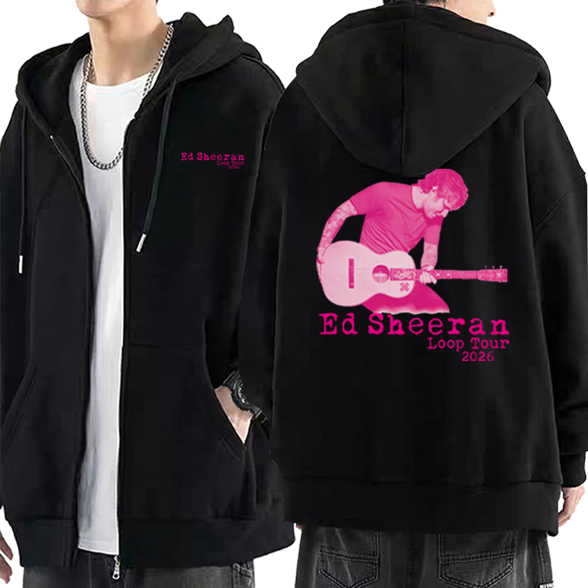 Ed Sheeran Loop2026 Tour Merch - Vintage Fashion Pop Up ulasan dan harga