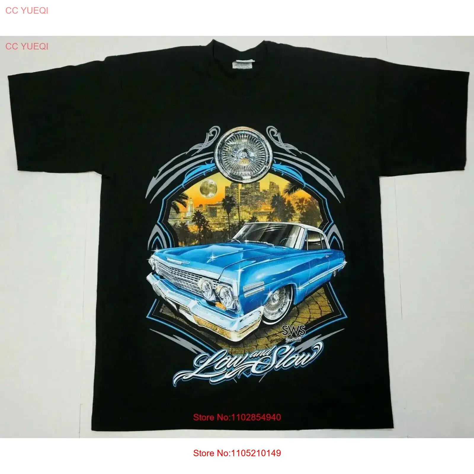 NEW LOWRIDER Low Slow T shirt  - Vintage Urban Fashion ulasan dan harga