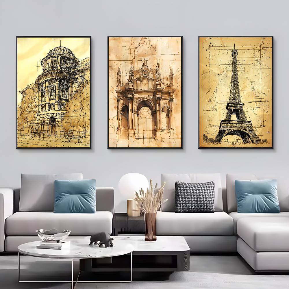 Vintage Architecture Drawings  - Vintage Fashion Drawings ulasan dan harga