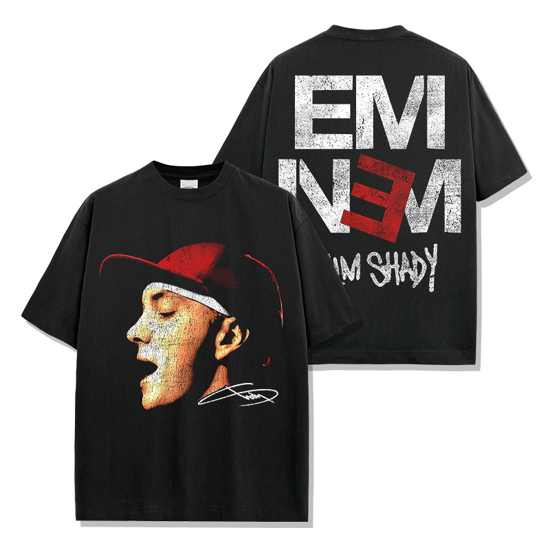 Hot Sale Eminem Classic Retro  - Vintage Fashion Illustrations ulasan dan harga