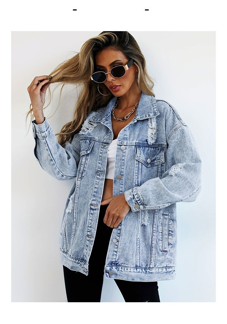 Jeans Jackets for Woman Jacket - Vintage Fashion Books ulasan dan harga