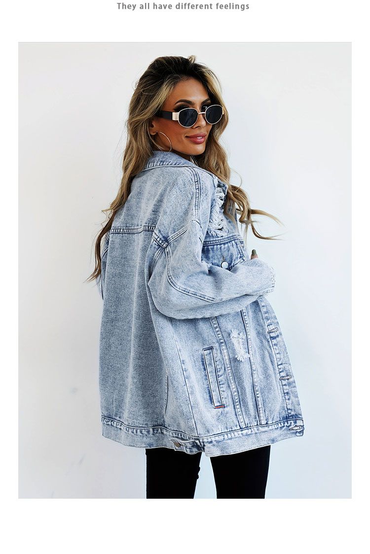 Jeans Jackets for Woman Jacket - Vintage Fashion Books ulasan dan harga