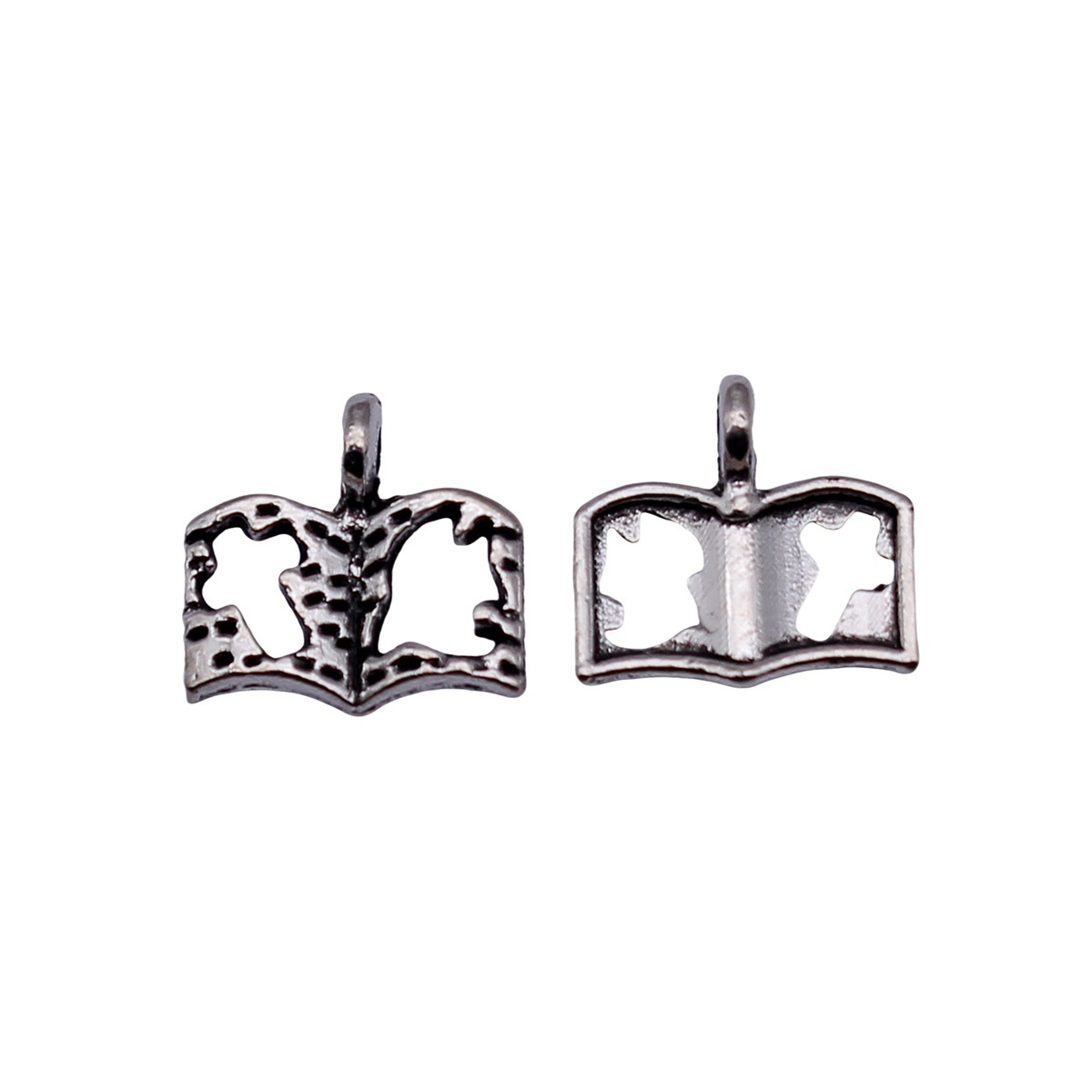 80pcs 11x11mm(0.43x0.43inch) A - Vintage Fashion Books ulasan dan harga