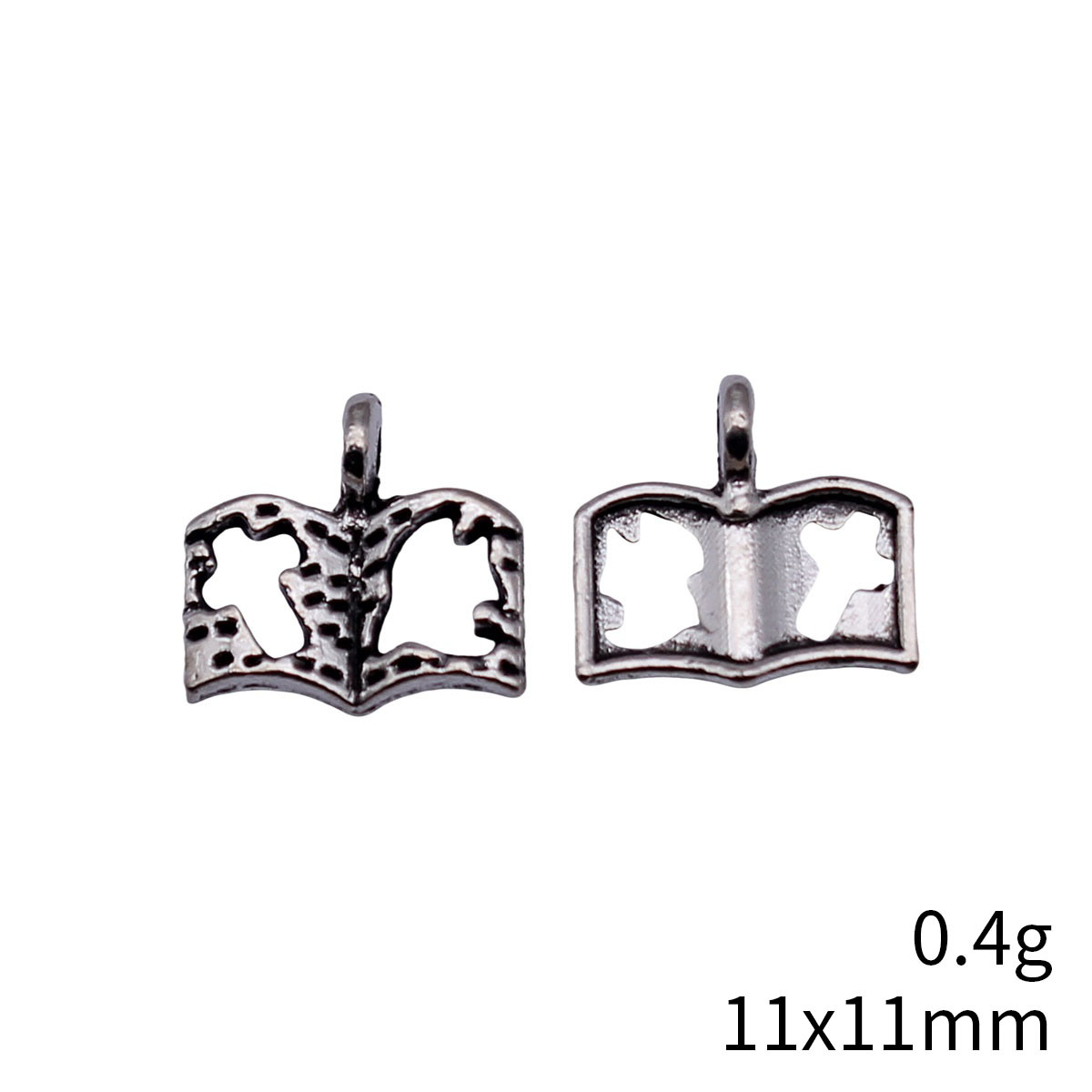 80pcs 11x11mm(0.43x0.43inch) A - Vintage Fashion Books ulasan dan harga