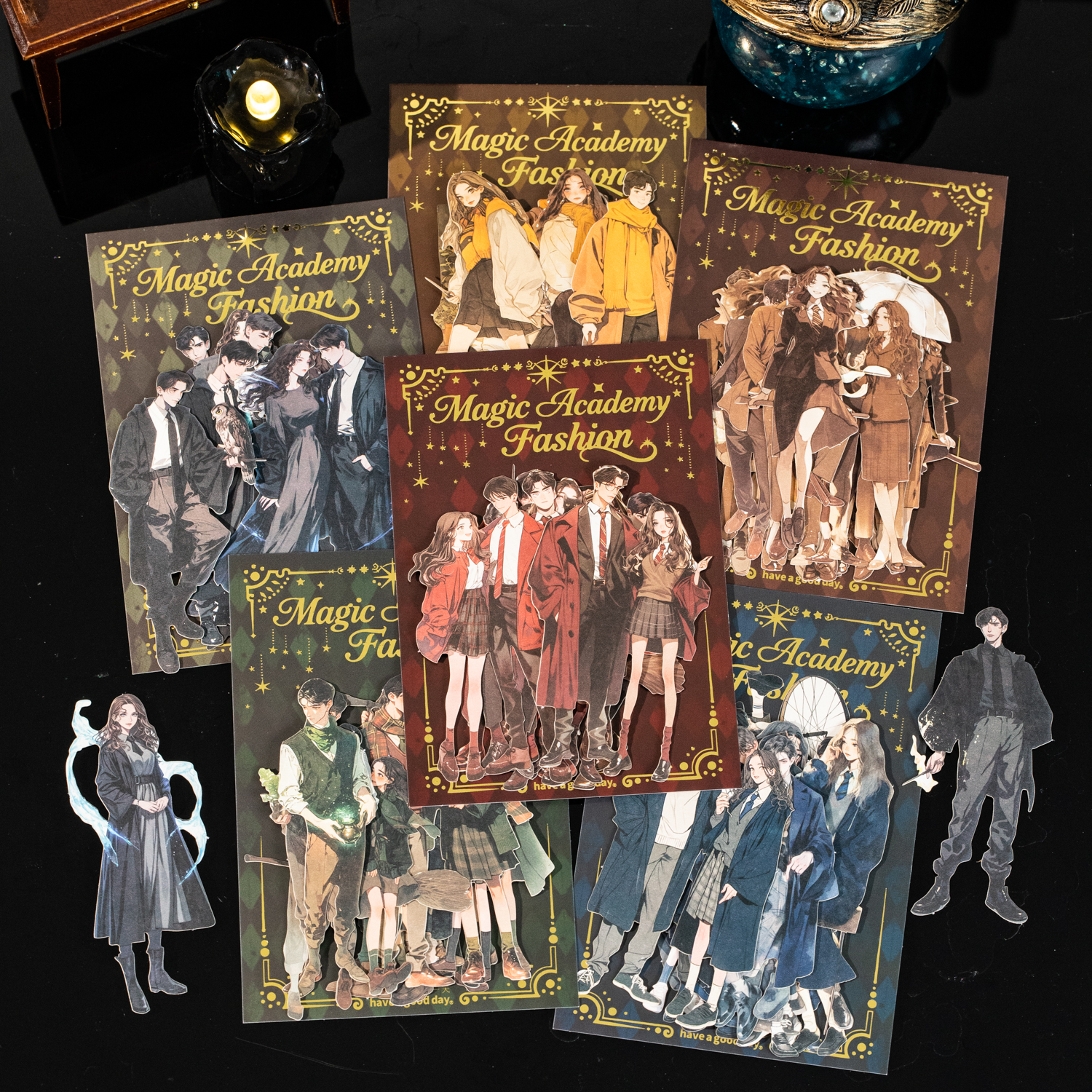 Magical Academy Fashion Series - Vintage Fashion Newspaper ulasan dan harga