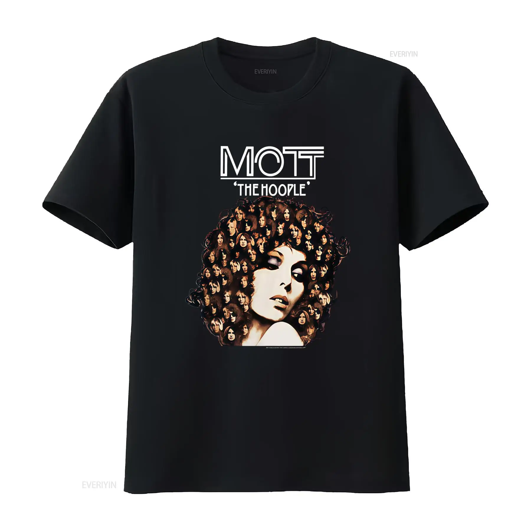 Mott The Hoople Mens T Shirt R - Vintage Fashion Art ulasan dan harga