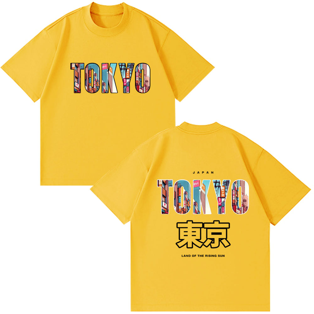 Japan Tokyo Printed T Shirts M - Vintage Fashion Tokyo ulasan dan harga