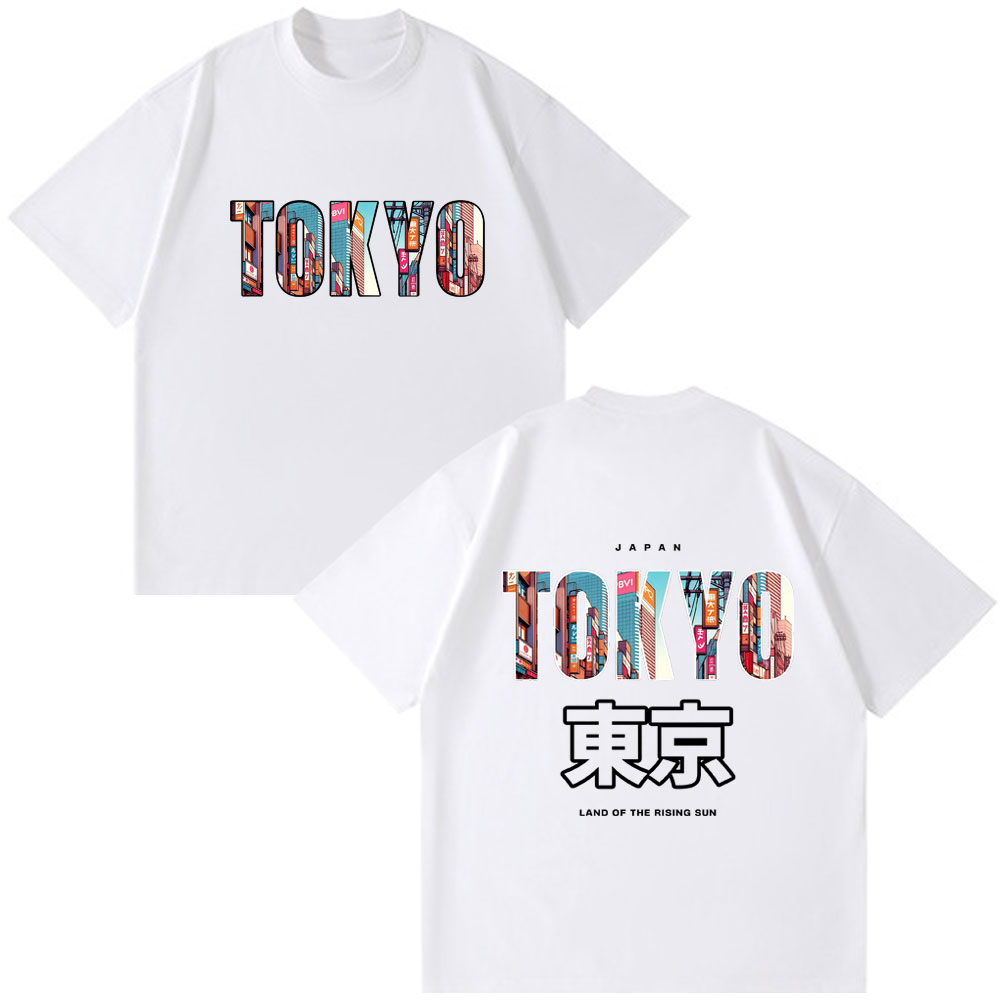 Japan Tokyo Printed T Shirts M - Vintage Fashion Tokyo ulasan dan harga