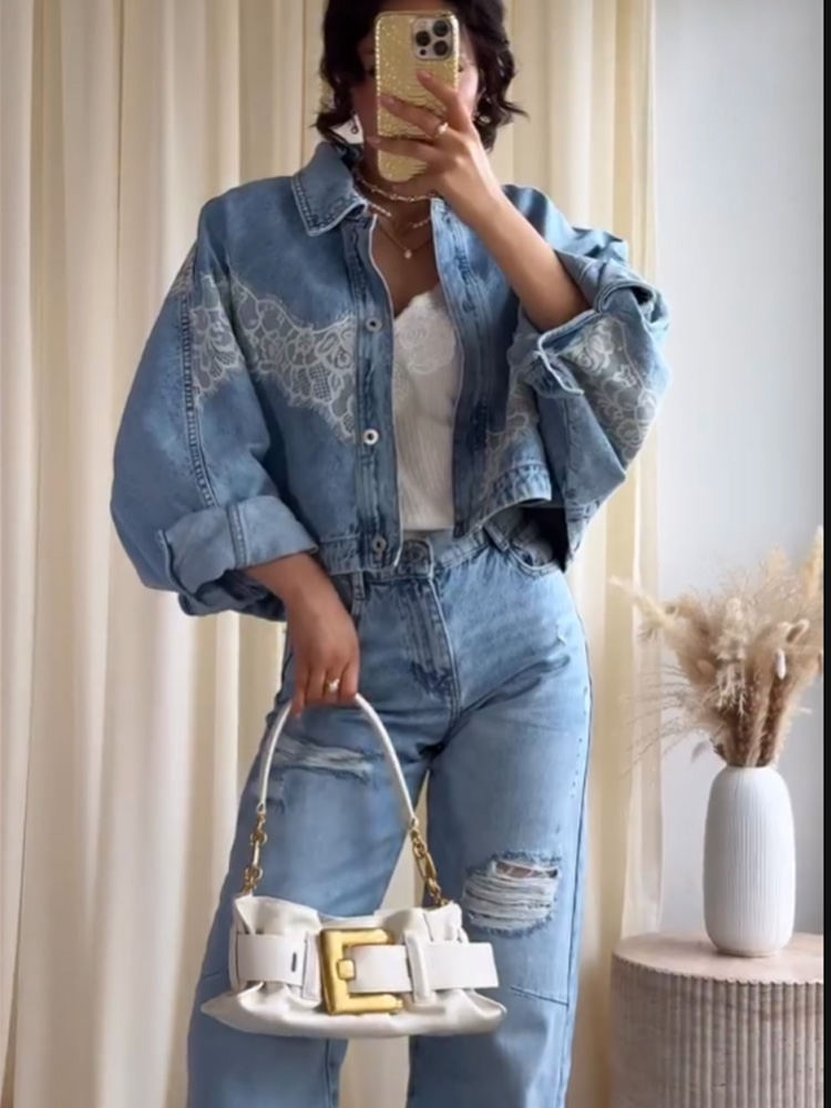 HH Spring Women Chic Single-br - Vintage Fashion Jacket ulasan dan harga