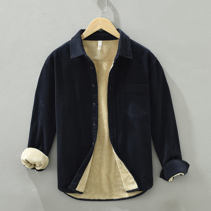 1352 Daily All-Match Men Shirt - Vintage Urban Fashion ulasan dan harga