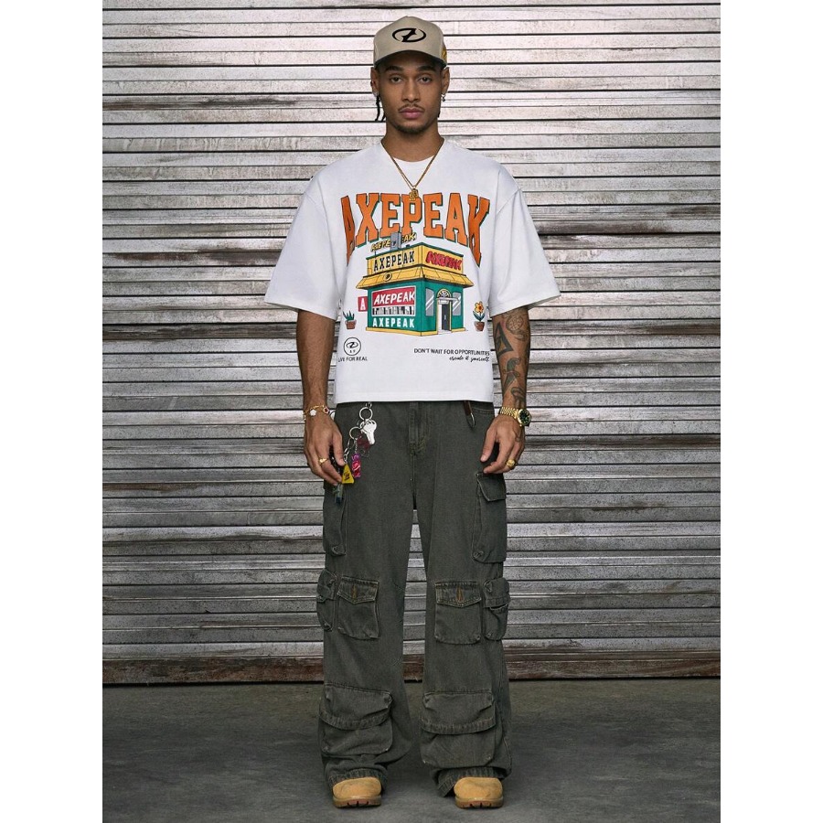 【New Arrival】AXEPEAK Storefron - Vintage Urban Fashion ulasan dan harga