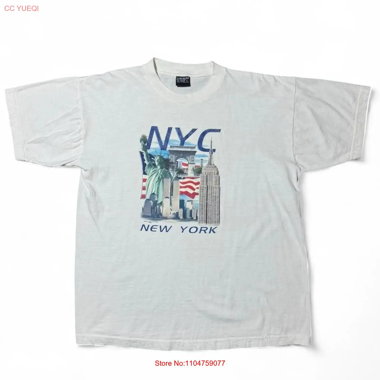 Vintage Y2K New York Souvenir  - Vintage Fashion York ulasan dan harga