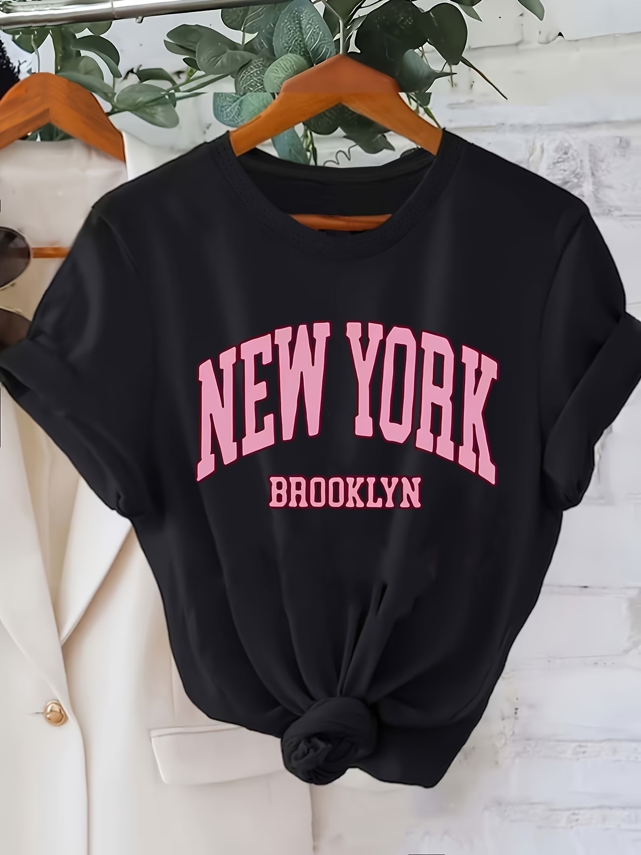 Fashion T-shirt New York Brook - Vintage Fashion York ulasan dan harga