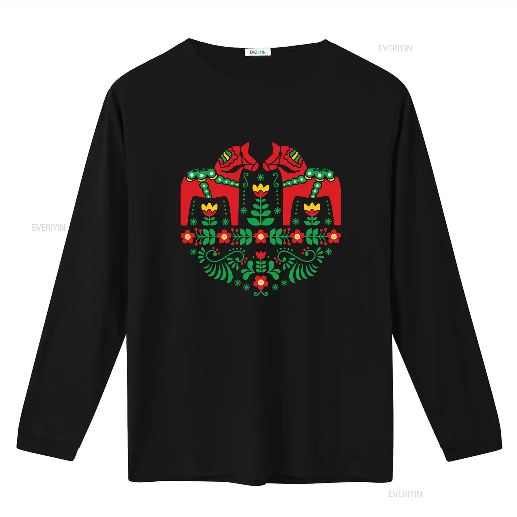 Vintage Swedish Dala Horse T S - Vintage Fashion Art ulasan dan harga