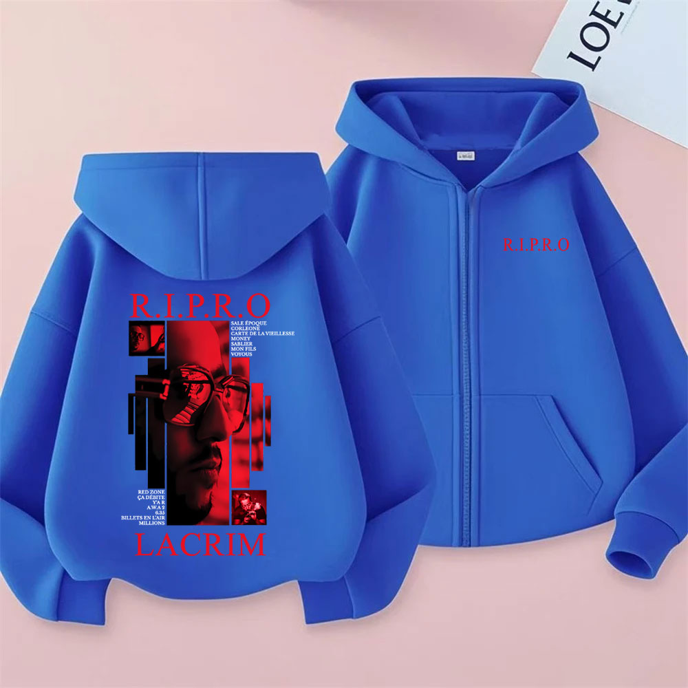 Rapper Lacrim R.I.P.R.O Zipper - Vintage Fashion Pop Up ulasan dan harga