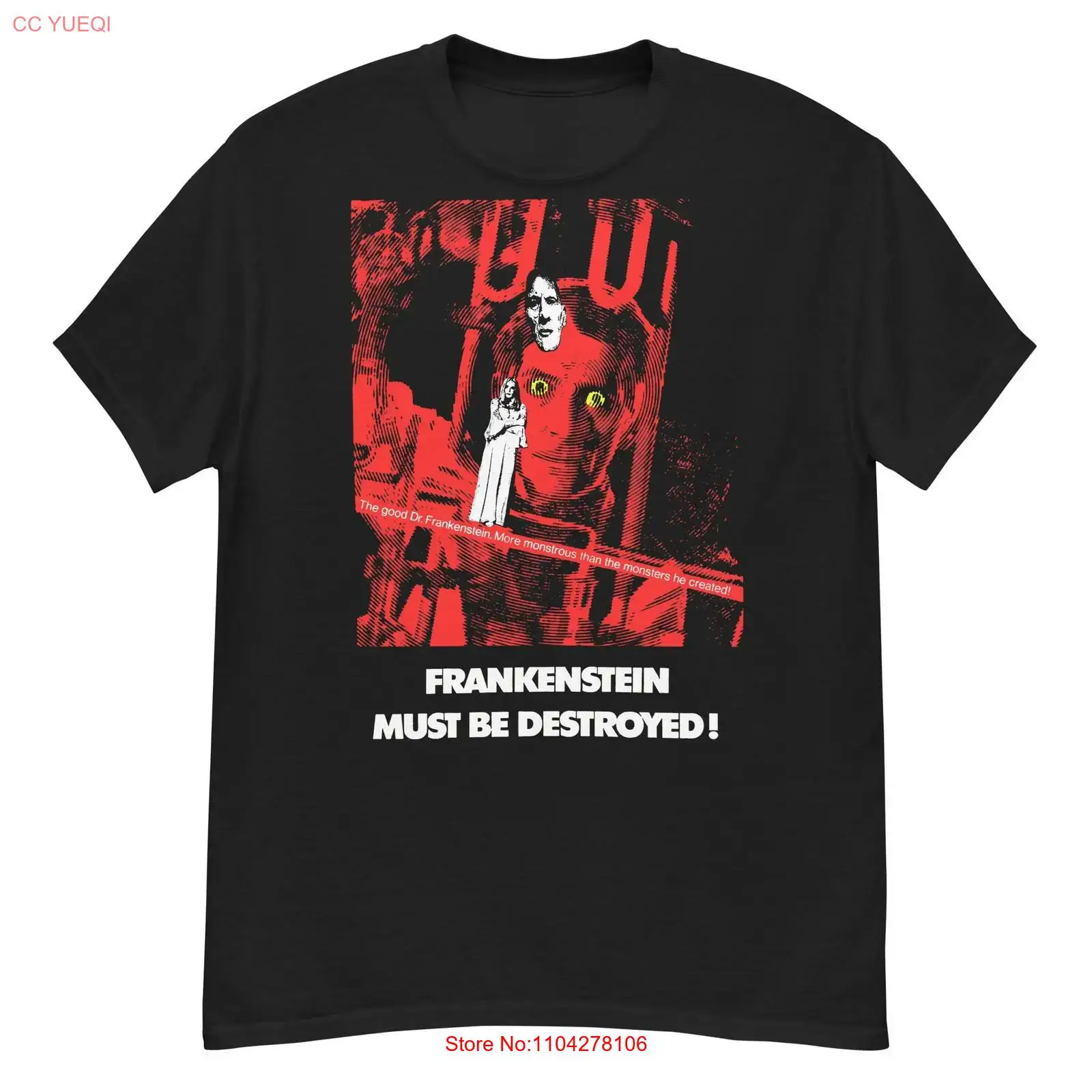 Frankenstein Must Be Destroyed - Vintage Fashion Art ulasan dan harga